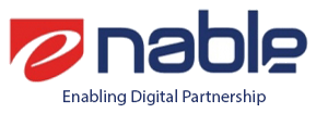 eNable Outsourcing logo, Egypt sponsor, Offshore CX Confidence Index 2025